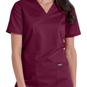 Cherokee Maroon scrub set Small